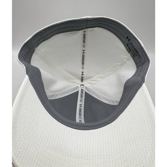 Under Armour Fitted Hat White Size Large Extra Large - Picture 5 of 5